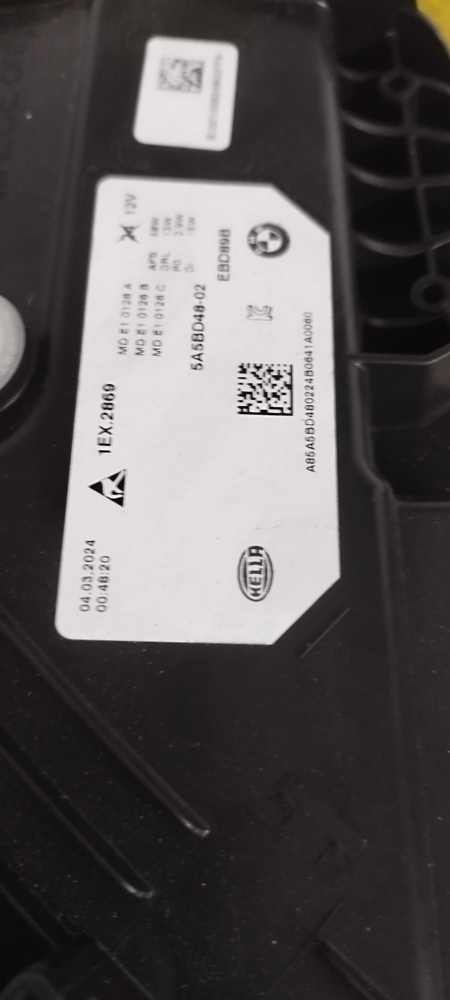 Faróis bmw X1  u11