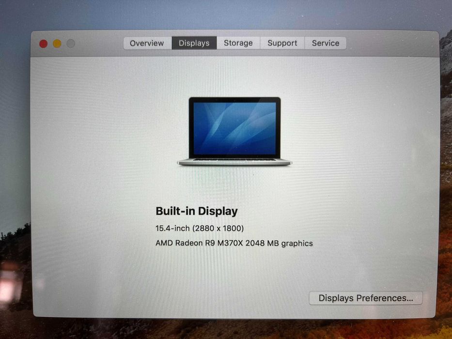 MacBook Pro Retina 15 inch mid 2015 1Tb SSD