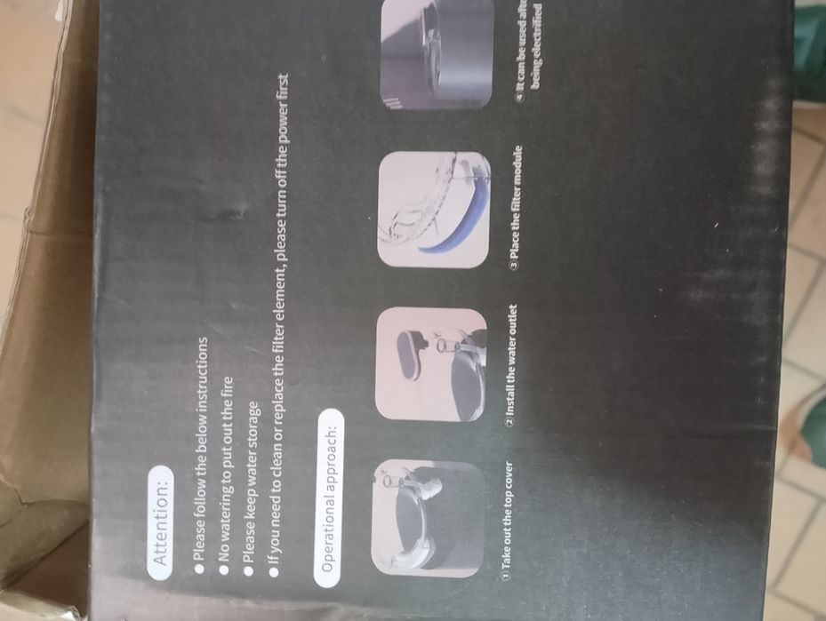 Fonte bebedouro para animais