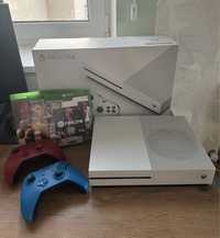 Xbox One + 2 pady + gry