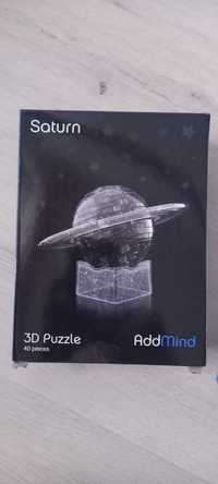 Puzzle 3D Saturn, jabłko, piłka ...