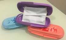 Estojo de várias cores Tupperware
