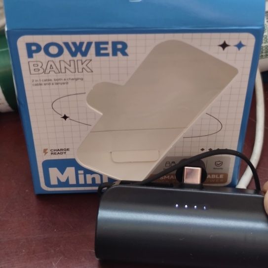 Mini powerbank usb C