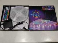 Умная качественная светодиодная лента RGB, 2*15=30 м, пульт, режимы