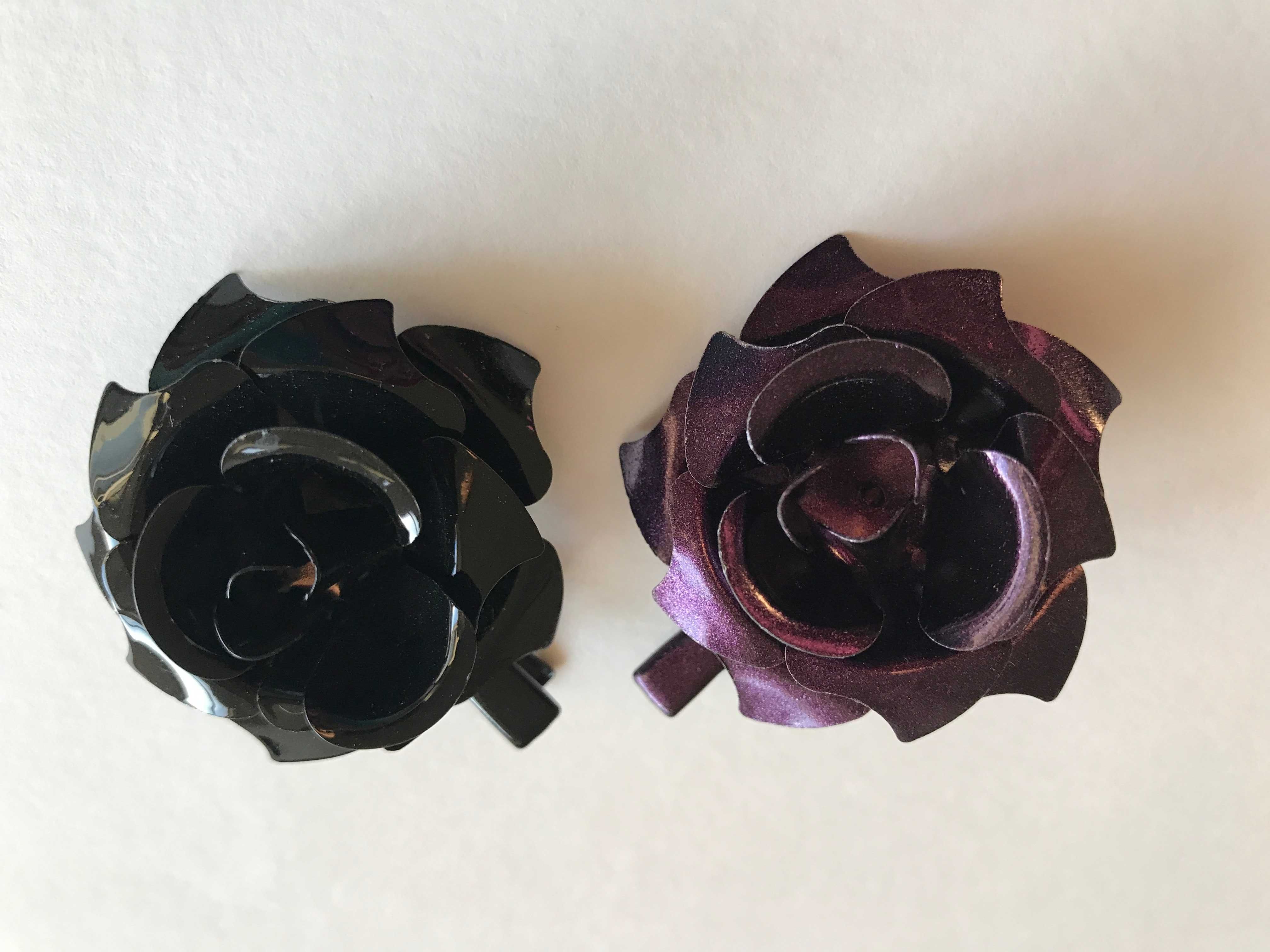 Molas Rosas Preto e Roxo