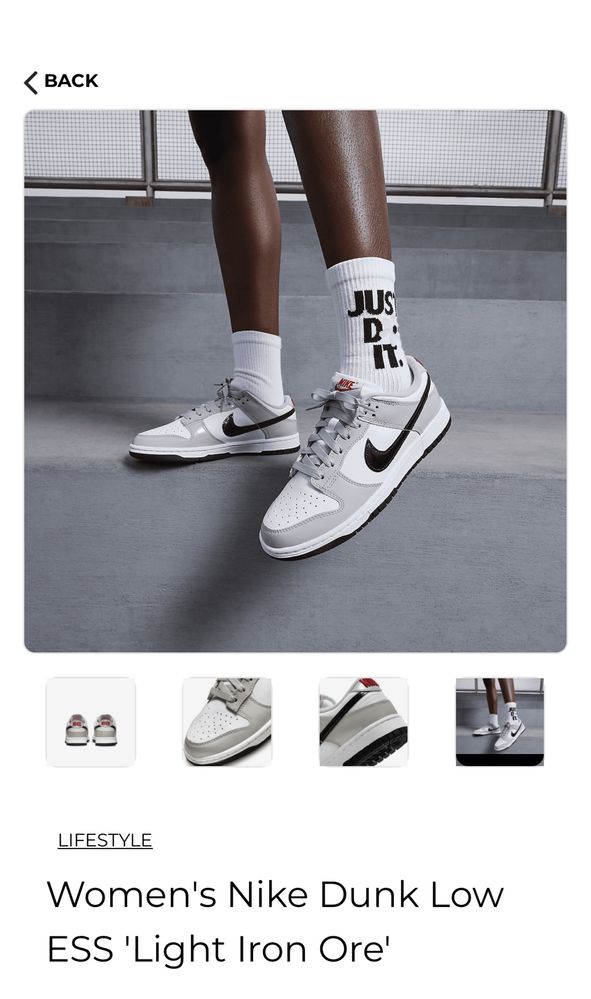 Nike Dunk Low - 41 - Black and White (Original)