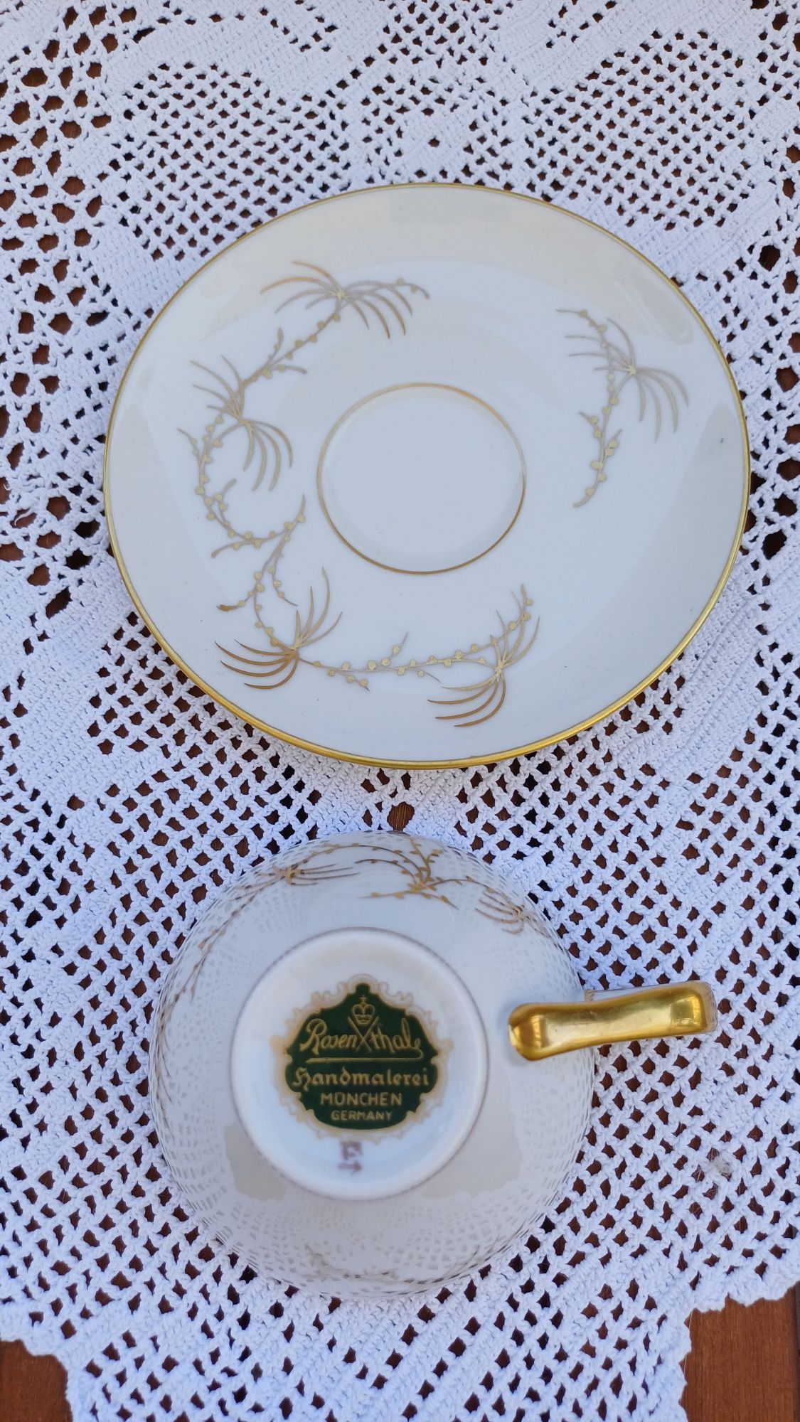Filiżanka, spodek do espresso Rosenthal