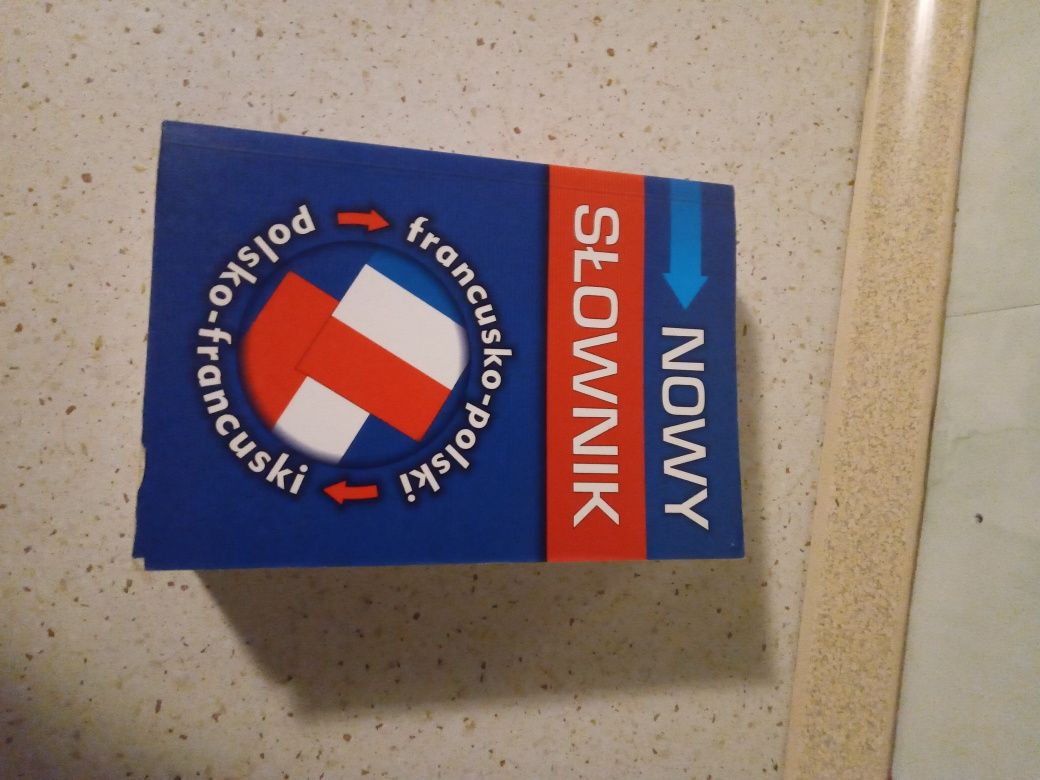 Książka słownik Polsko francuski