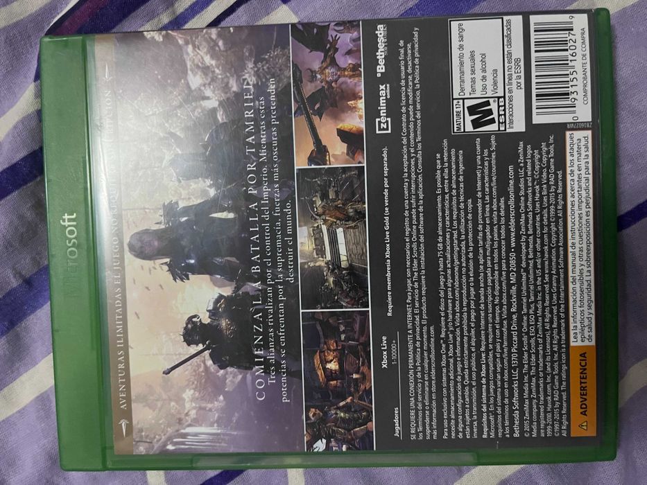 The Elden Scrolls online Xbox one