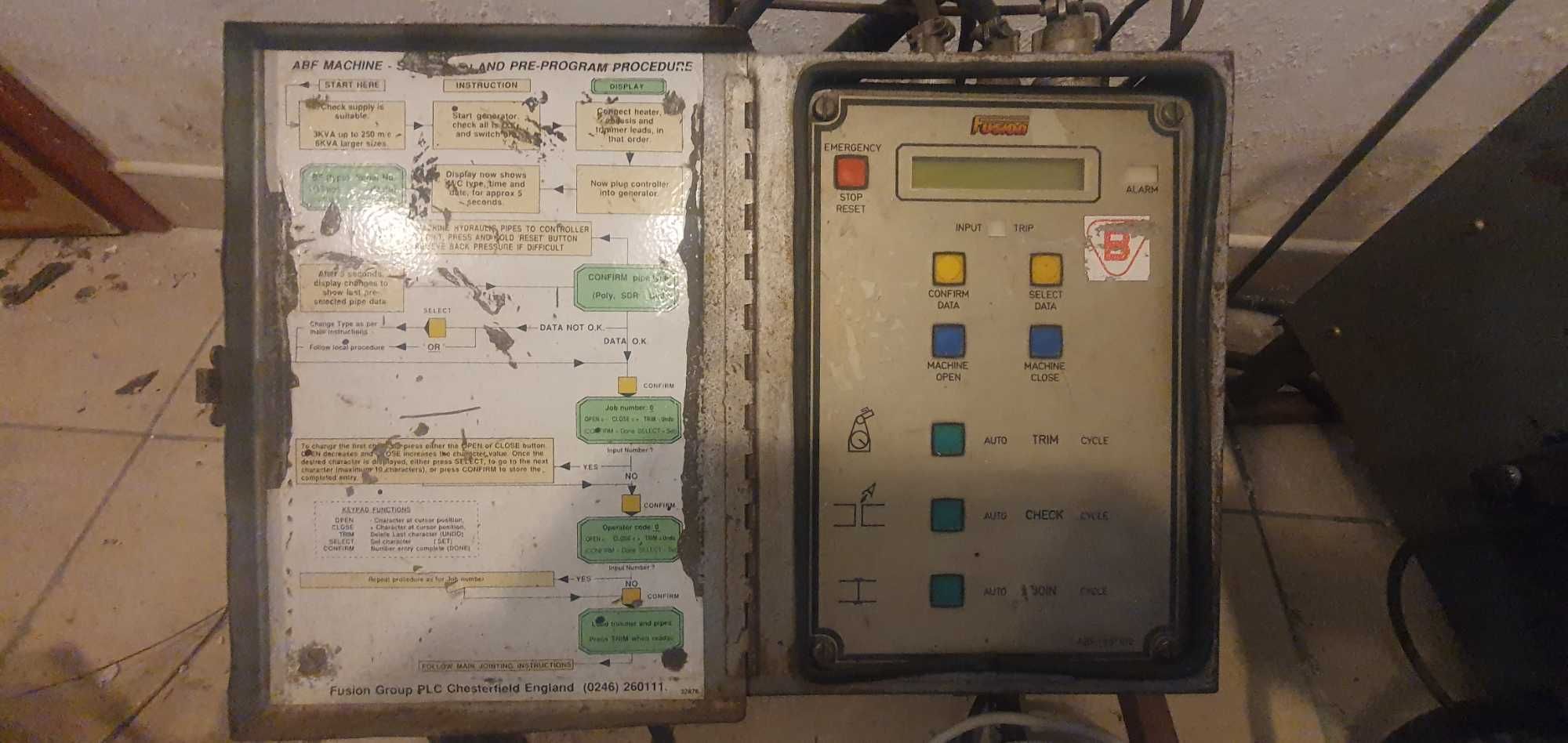 Zgrzewarka doczołowa automatyczna FUSION