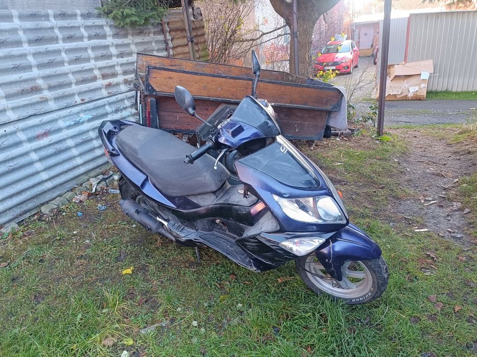 Skuter PGO 50cc duży i wygodny