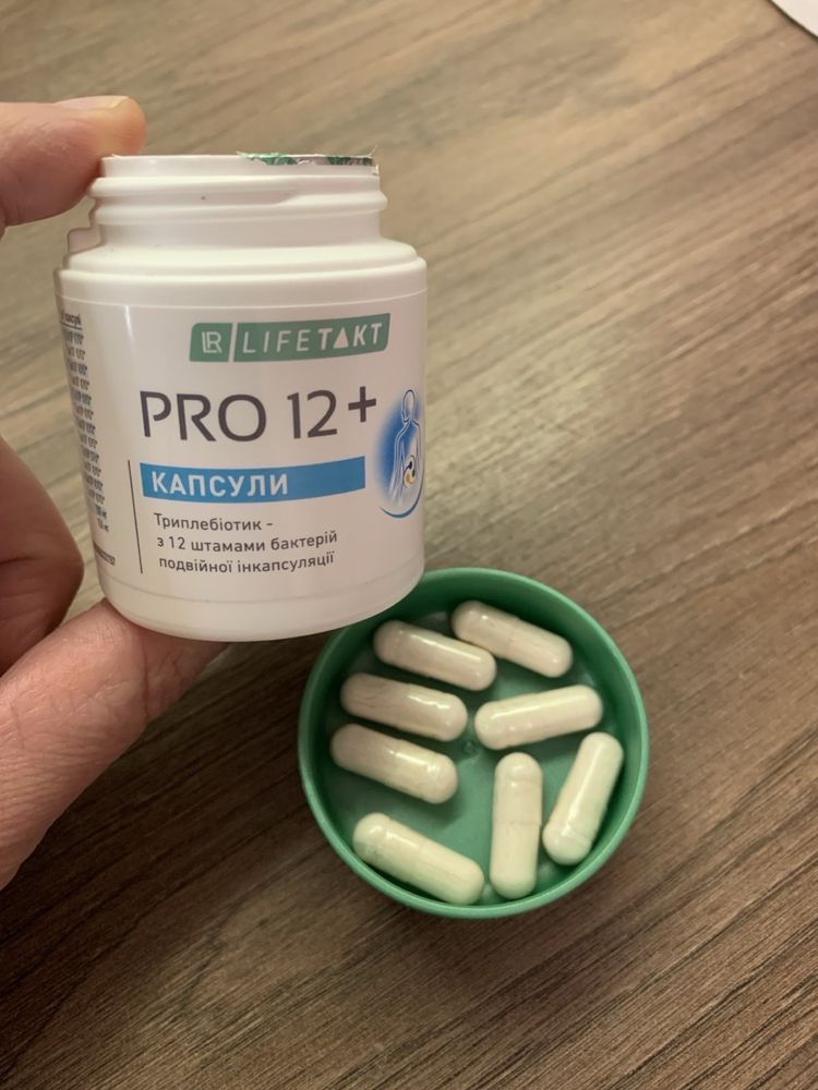 LR Lifetakt Pro12 Пробіотики Про12+ ЛР капсули