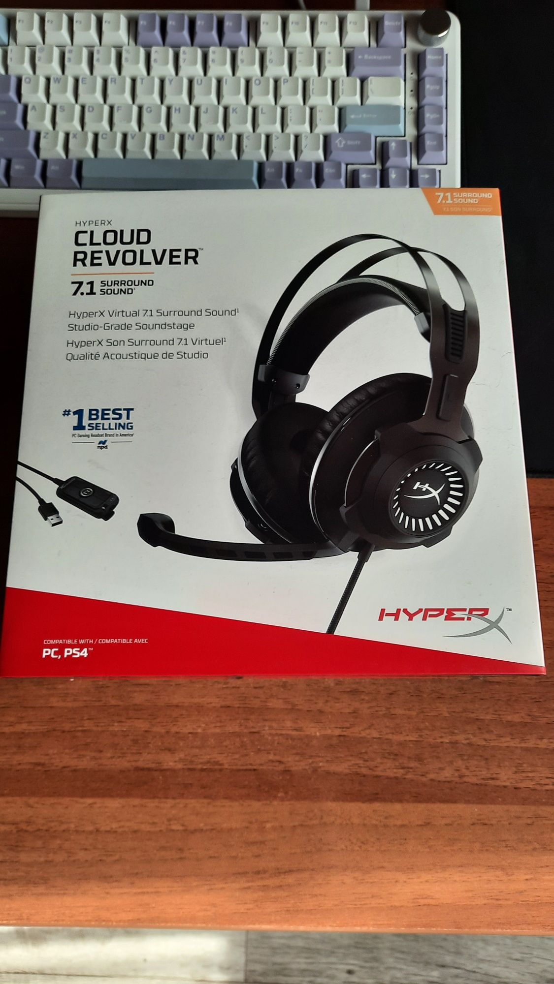 [Нові] HyperX Cloud Revolver 7.1 surround sound навушники