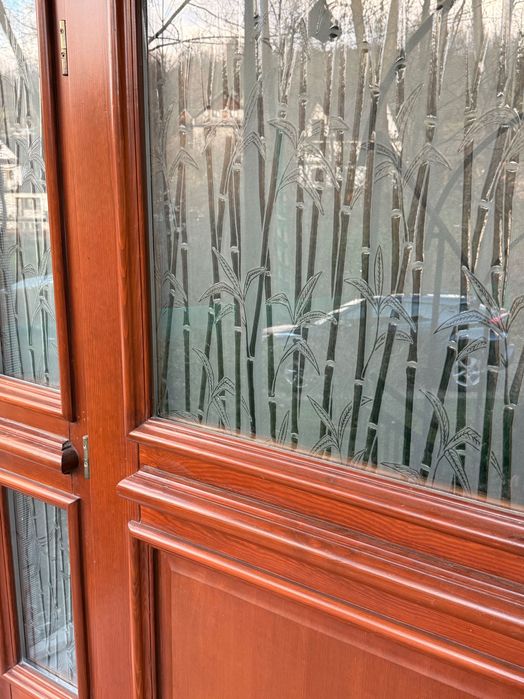 Drzwi wejściowe drewniane