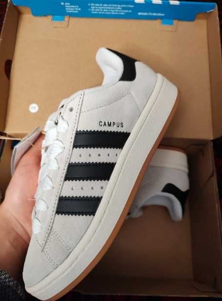 Adidas Campus 00s Crystal White Core Black 39