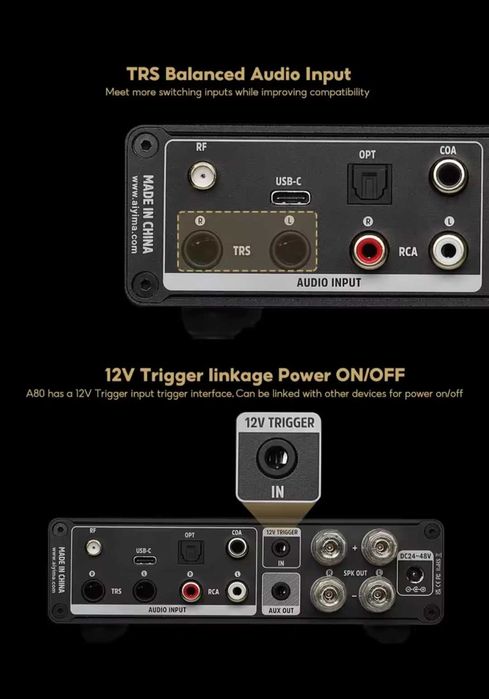 AIYIMA A80 усилитель мощности класса D HI-FI