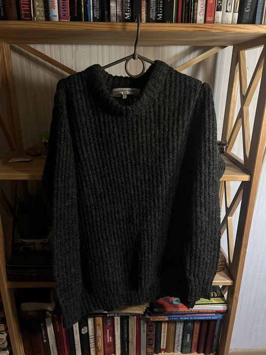 Серый Свитер Кофта CDG Comme Des Garcons Mainline Y2K