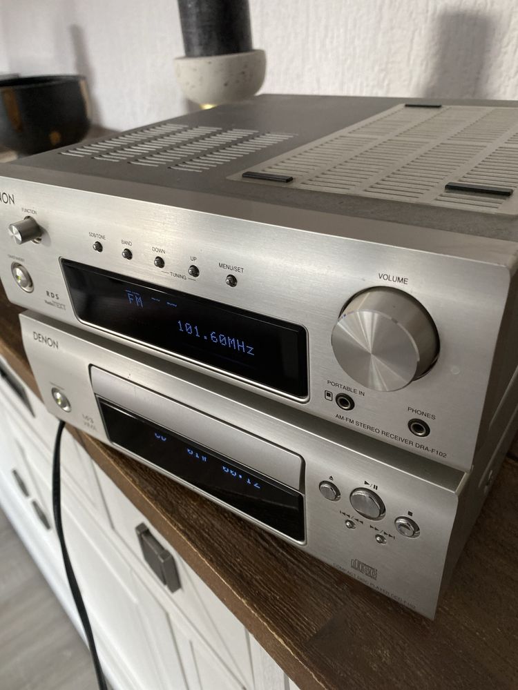 Wieza Denon F-102 srebrna stan bdb polecam