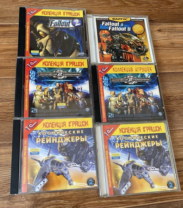 Диски для ПК: Resident Evil, Doom, Fallout, Quake, Postal, Painkiller