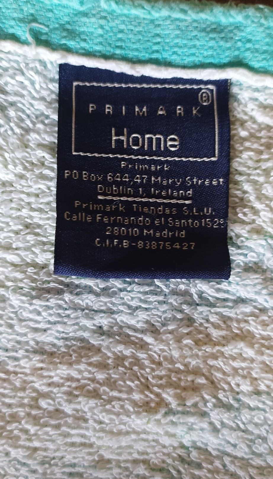 Пончо, детское махровое полотенце Primark