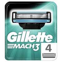 Кассеты для бритвы Gillette Mach3 4шт.