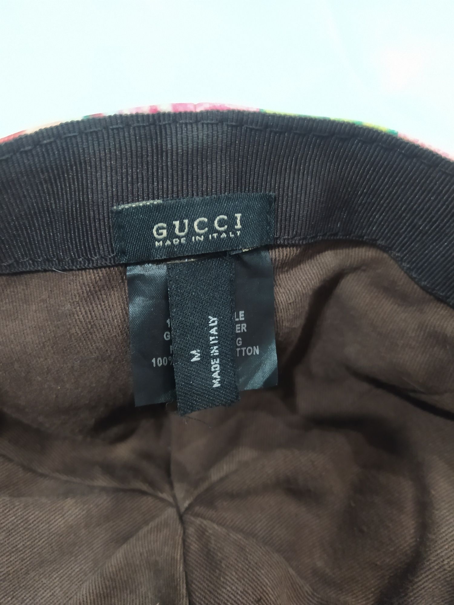 Бейсболка оригинал натуральная кожа gucci