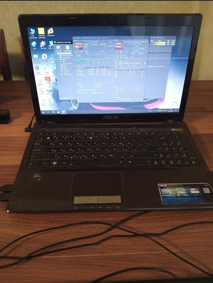 Продам/Обмен ноутбук Asus K53z и ультрабук Samsung 535U для ИГР +аксес