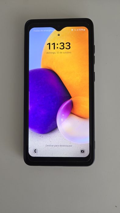 Samsung A72, preto, 6 gigas Ram e 128 gigas de armazenamento