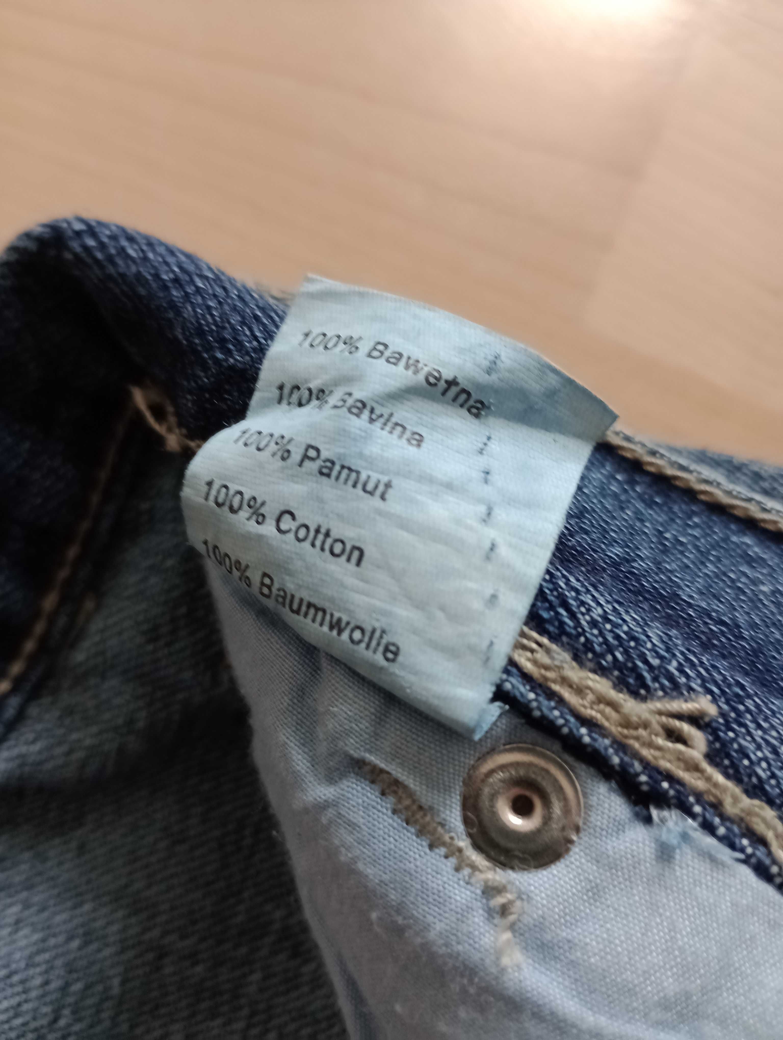 Nowe spodnie jeansowe Carlo Bellucci rozm. S /28.