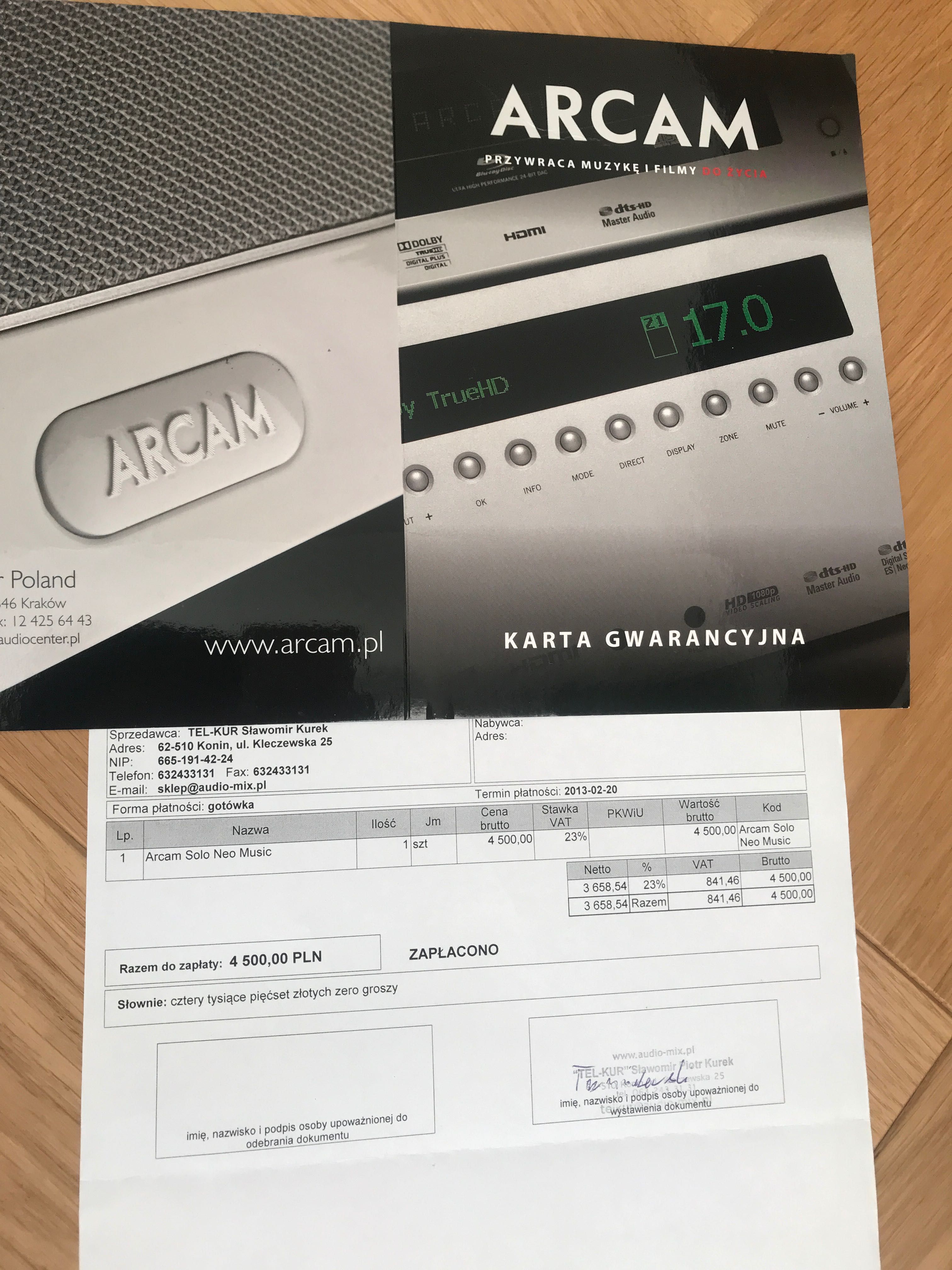 Arcam Solo Neo Music wzmacniacz zintegrowany system stereo  odtwarzacz