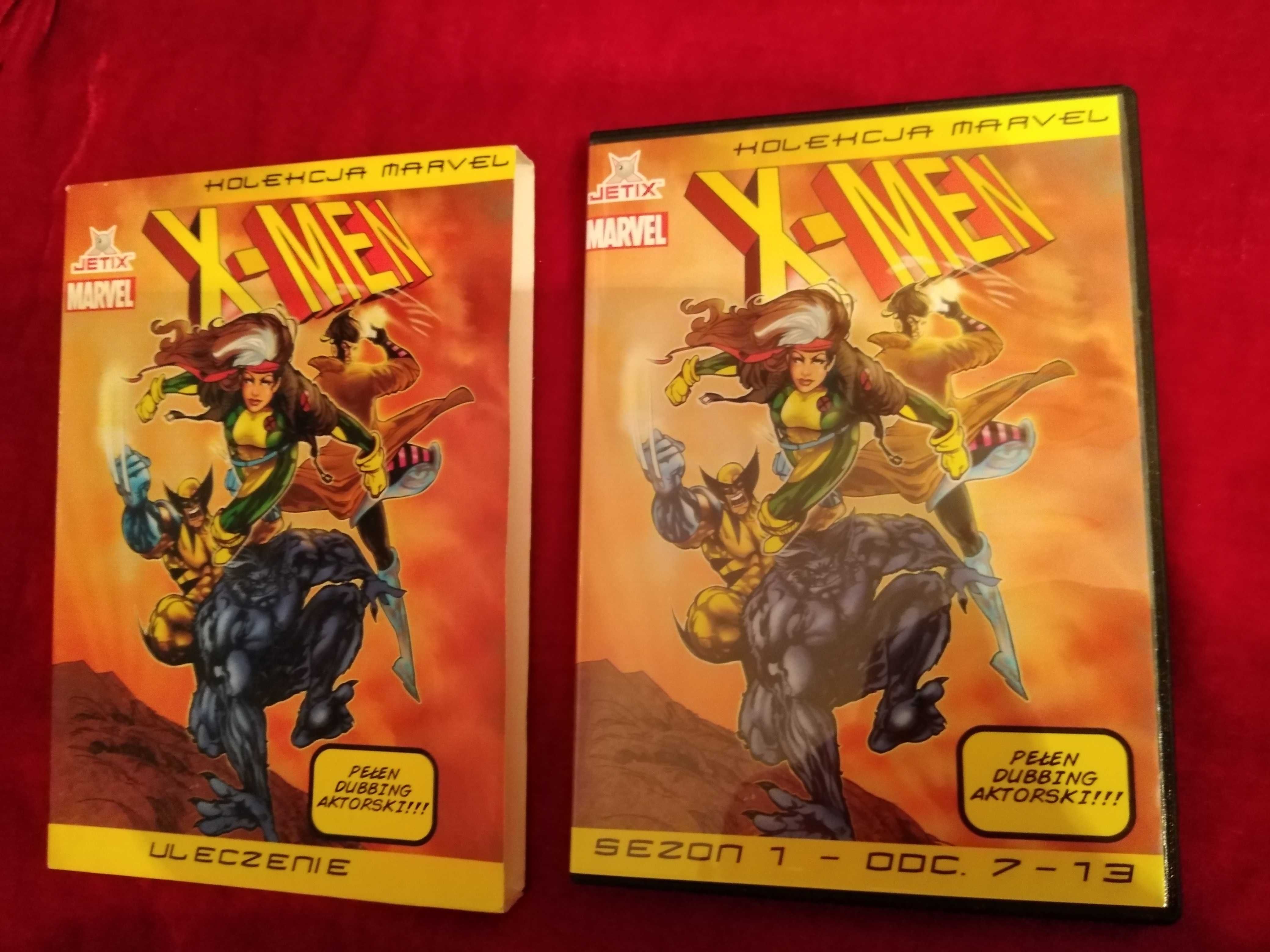 Kolekcja Marvel x-men uleczenie dvd.