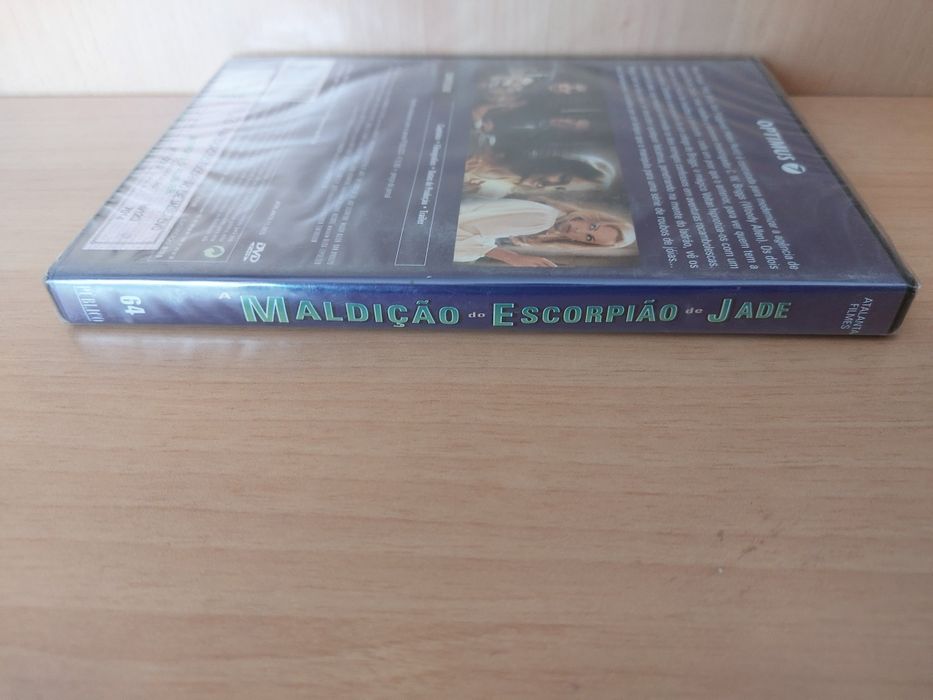 DVD Novo e Selado - A Maldição do Escorpião de Jade