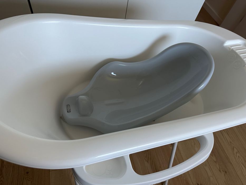 Wanienka Bebe Jou, stelaż i nakładka dla noworodka