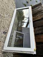 Drzwi balkonowe pcv jednoskrzydłowe  88 x 209