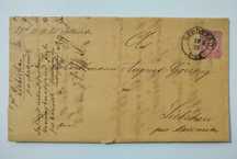 Stary list z miejscowości Sprottau z roku 1977