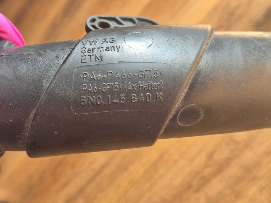 Rura intercoolera przewód VW Audi Seat Skoda 5N0.145.840K 2.0TDI