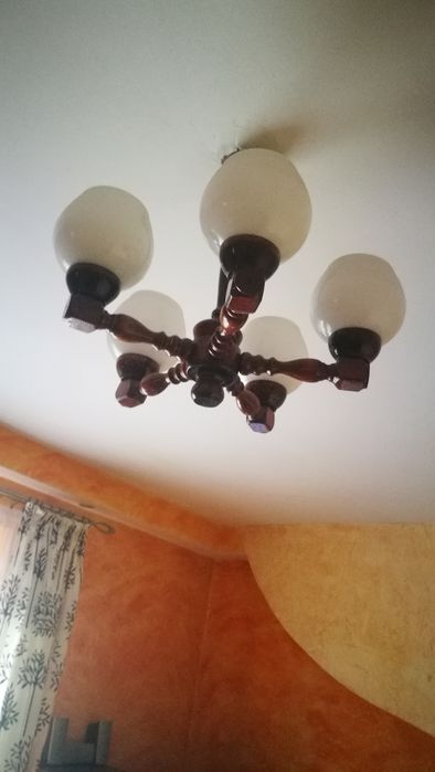 Żyrandol, 5 żarówek