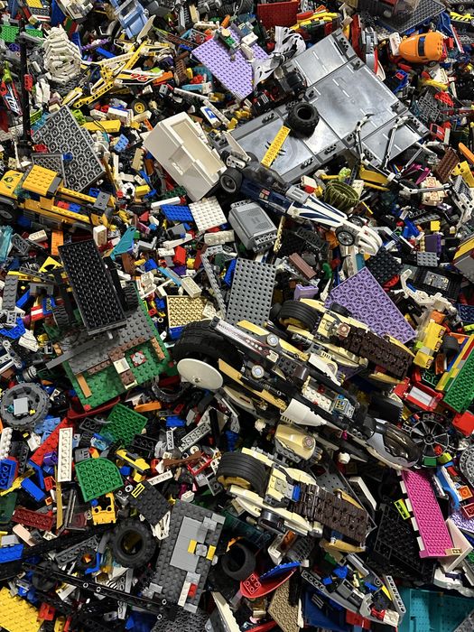 Klocki LEGO oryginalne mix 1 kg z figurkami