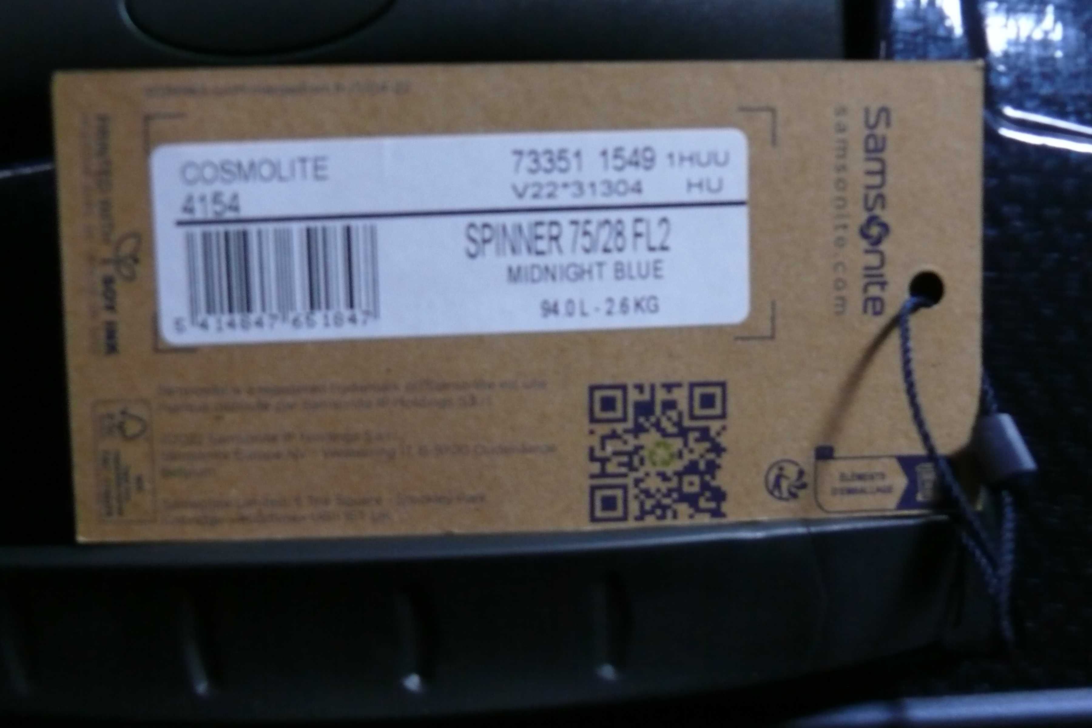 Mala de Viagem Grande SAMSONITE Cosmolite Azul (75cm)