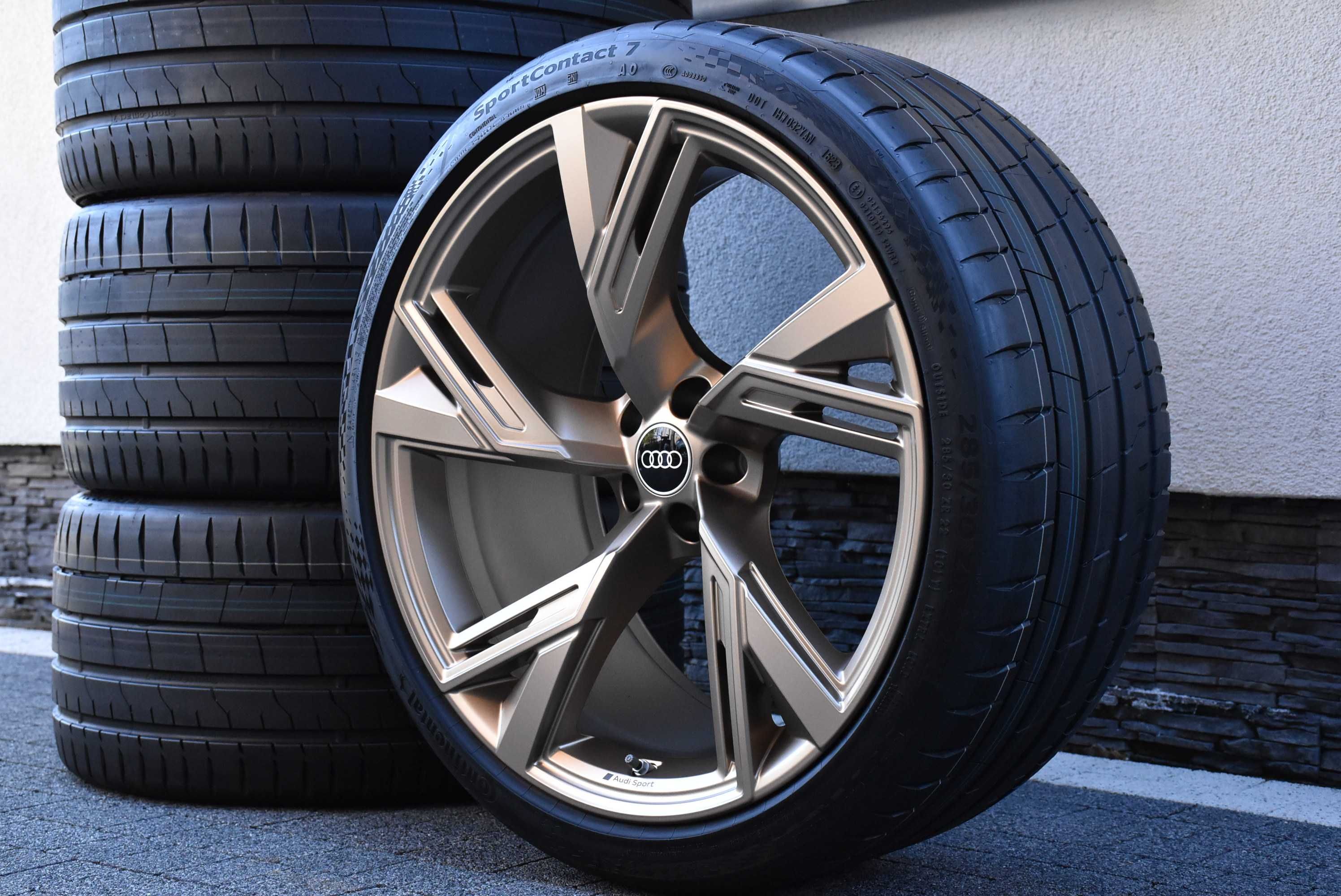 Nowe koła Audi RS6 RS7 C8 4K0 NOWE OEM 22" Pirelli dot2023 AO