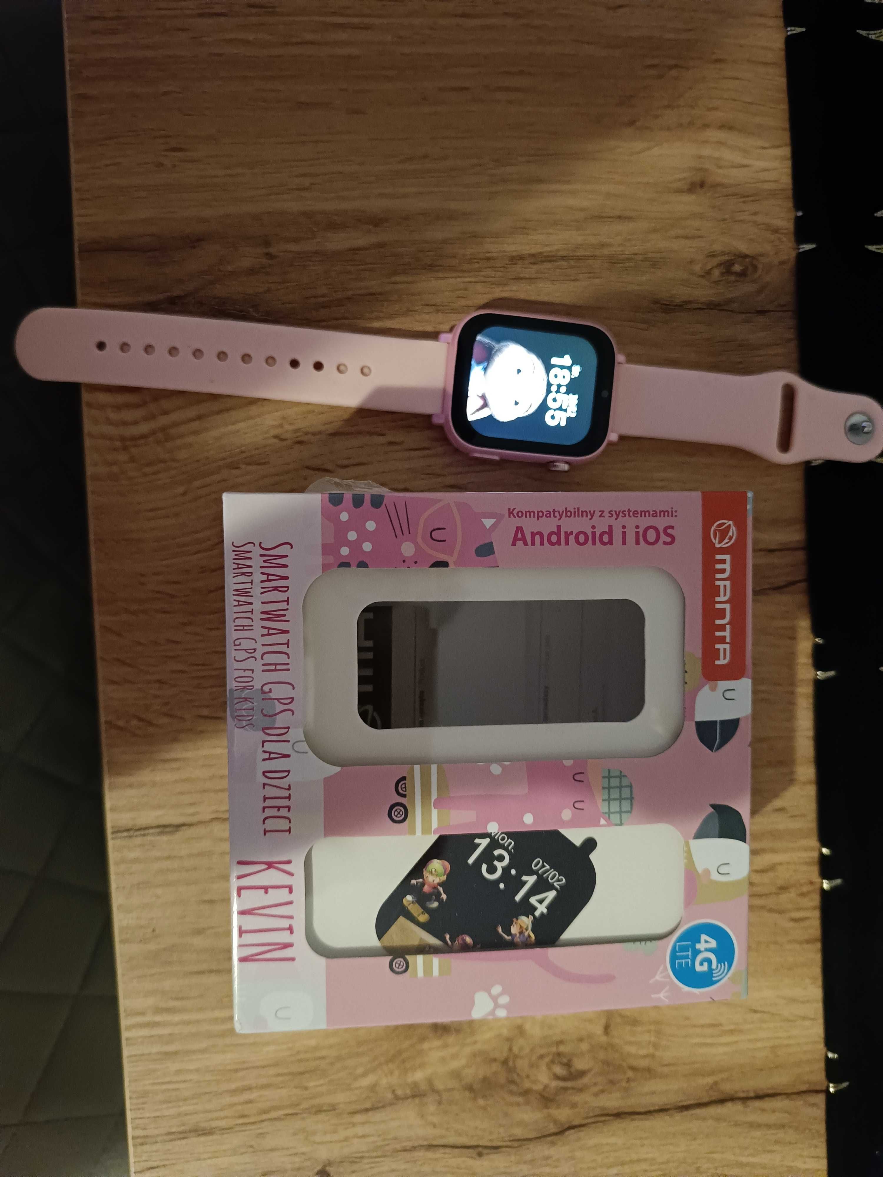 Smartwatch GPS Manta dla dziecka