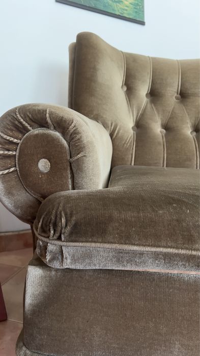 2 Cadeirões verdes Vintage