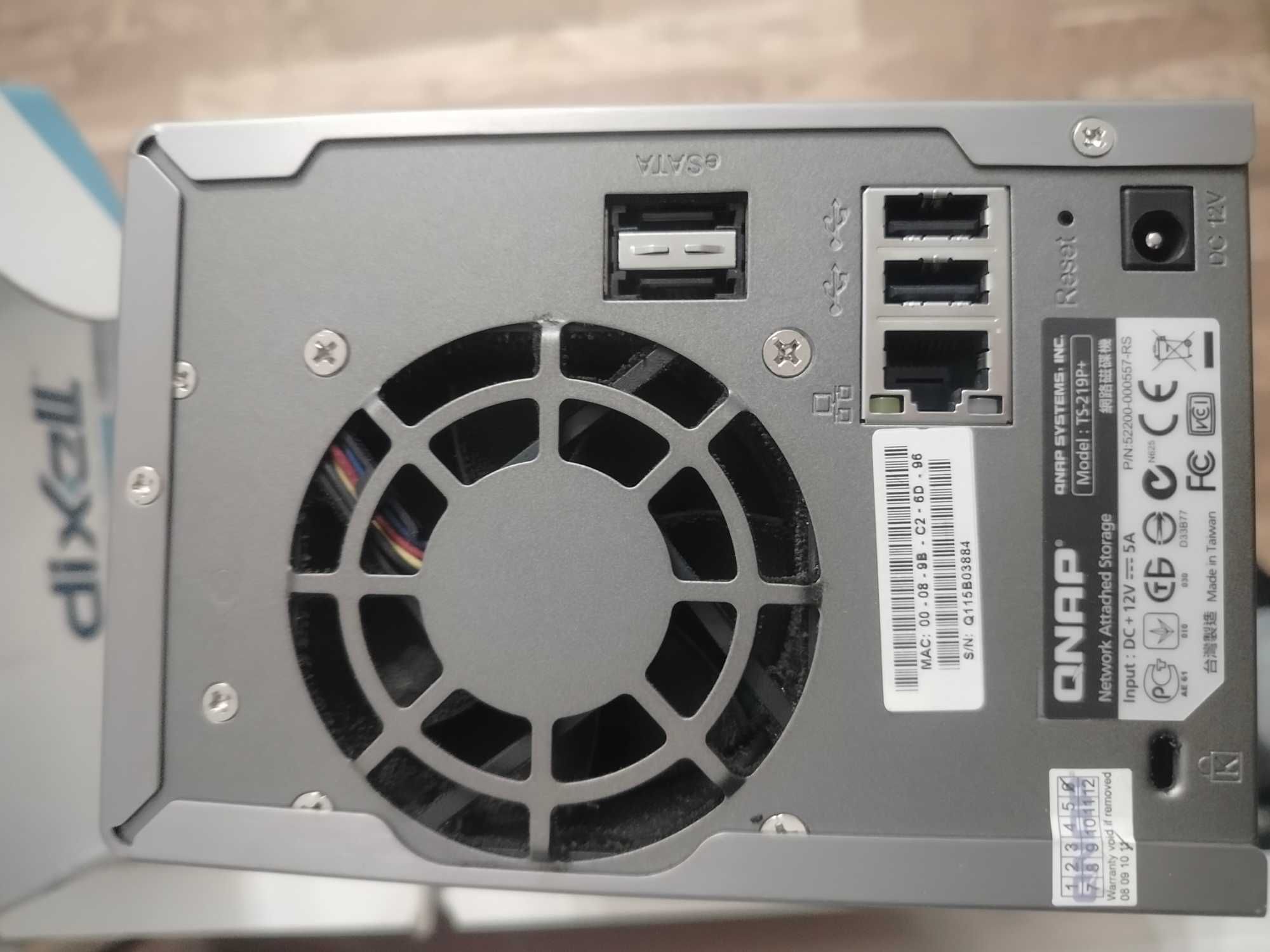 Serwer QNAP TS-219P+ Dwa DYSKI gratis
