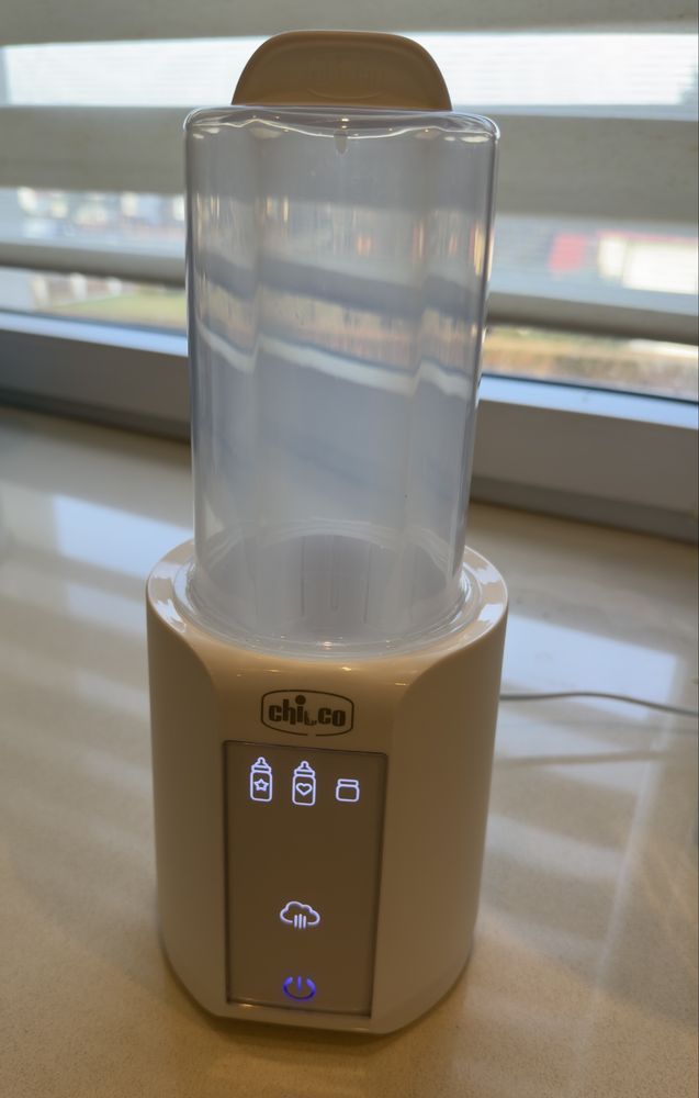 Podgrzewacz do butelek i słoiczków sterylizator  Chicco 2 w 1
