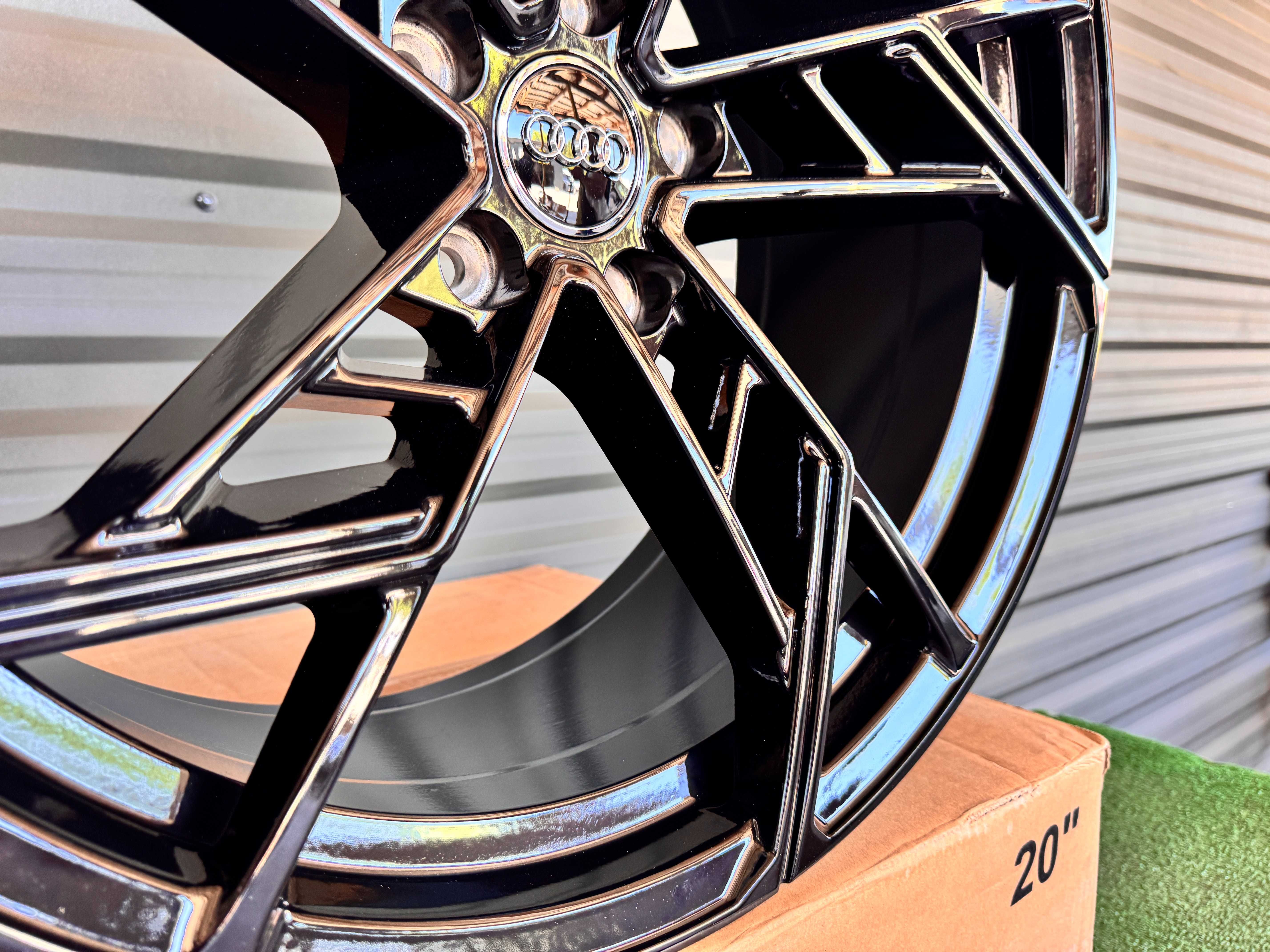 R20 5x112 Нові чорні диски Audi RS S-line A6 A7 A5 Q5 Q7 VW Touareg