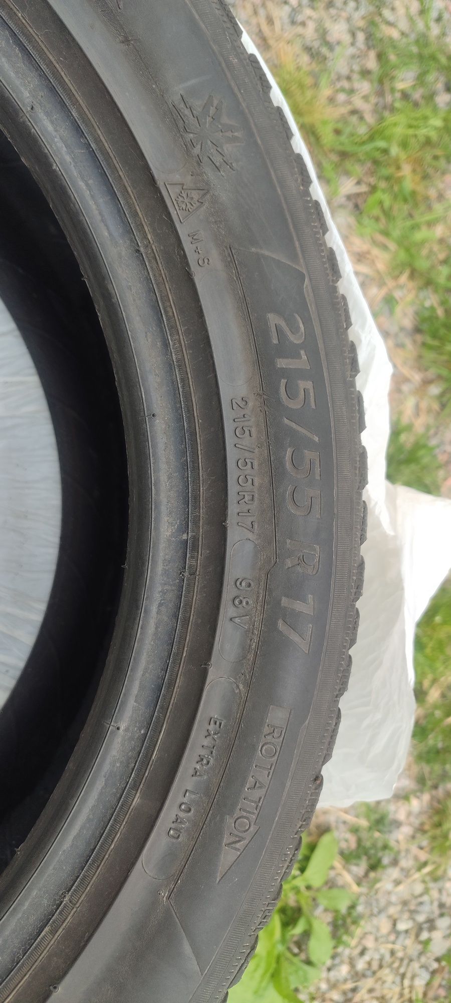 Зимові 3шт MICHELIN ALPIN 5 215/55 R17