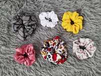 Wyprzedaż scrunchies. Nowe. Zestaw nr 2