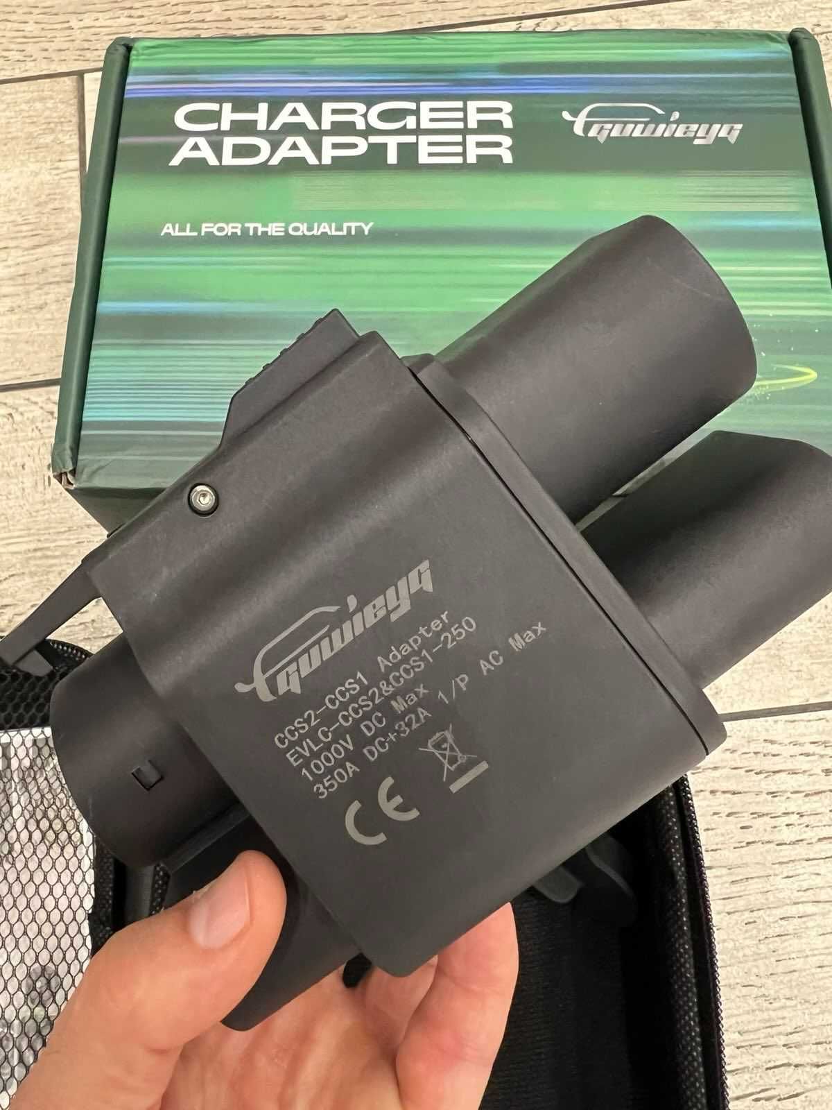 Aдаптер GUWIEYG - CCS2 combo на CCS1 combo - DC 250 KW