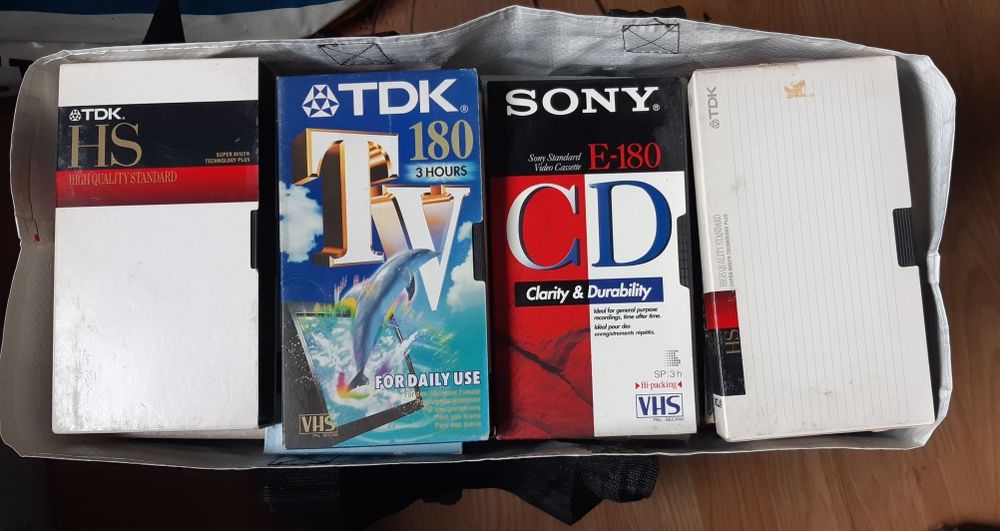 Várias Cassetes VHS (Todas Gravadas)