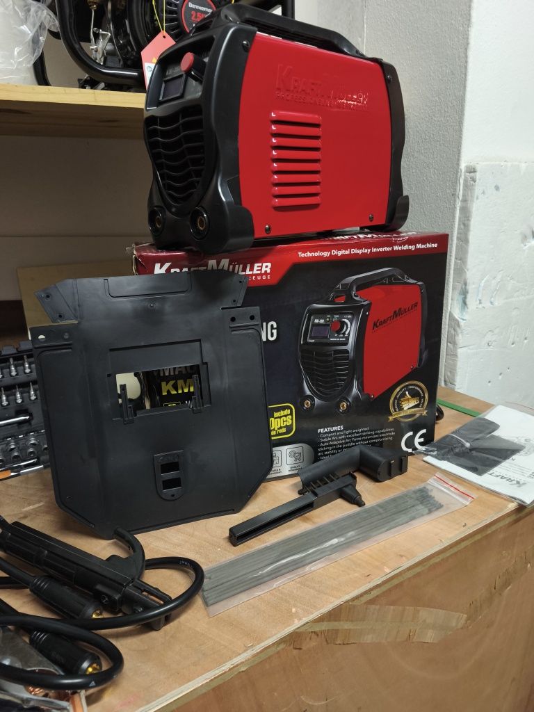 Aparelho de soldar inverter 350Amp eléctrodos